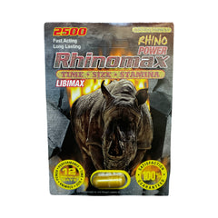 Libimax Rhinomax Male Enhancement Pill! Last up to 12 Days! -24 Pills! Exp 3/27