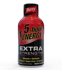 5 Hour Energy Shot Extra Strength Berry, 1.93 Fl Oz, 12 Count