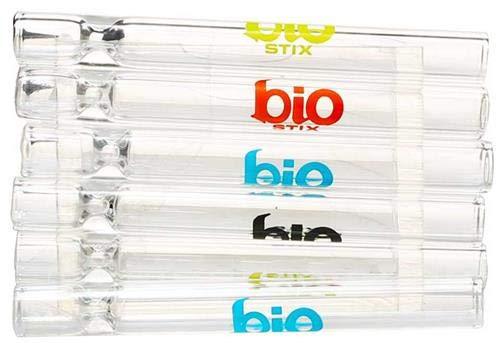 Biostix Glass Tube Filter Chillum Starter Kit! - 6 Pieces!
