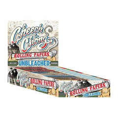 CHEECH & CHONG ROLLING PAPERS UNBLEACHED 1 1/4 UNFLAVORED FLAVOR PACK OF 25