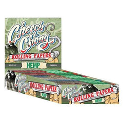 CHEECH & CHONG ROLLING PAPERS HEMP 1 1/4 UNFLAVORED FLAVOR PACK OF 25
