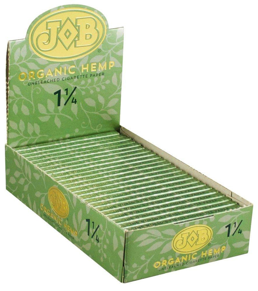 24PC DISPLAY - JOB® Organic Hemp Rolling Papers - 1 1/4"