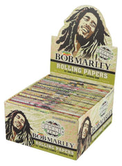 50PC Bob Marley Rolling Papers Organic Hemp - Kingsize