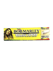 Bob Marley King Size Cigarette Rolling Paper with 33 Tips! Combo Pack! - 24 Packs