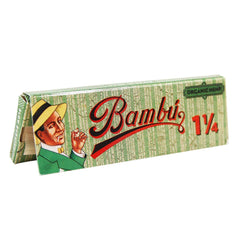 Bambu Organic Hemp 1 1/4 Cigarette Rolling Paper - 25 Packs!