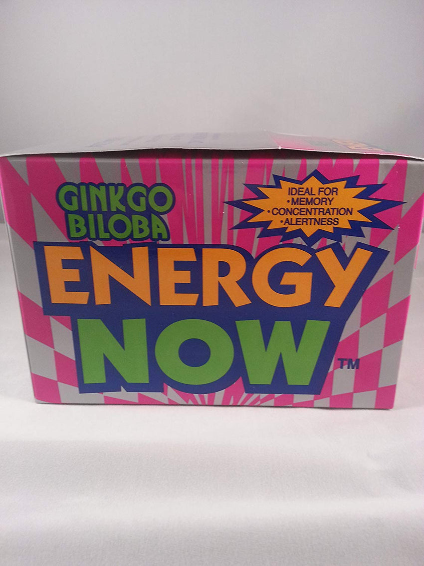 Energy Now Ginkgo Biloba 48 Packets 3 Tablets Each
